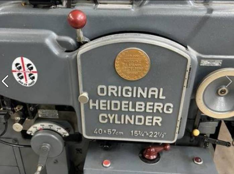 Heidelberg KSB Cylinder 40x57 | 1963. - 3