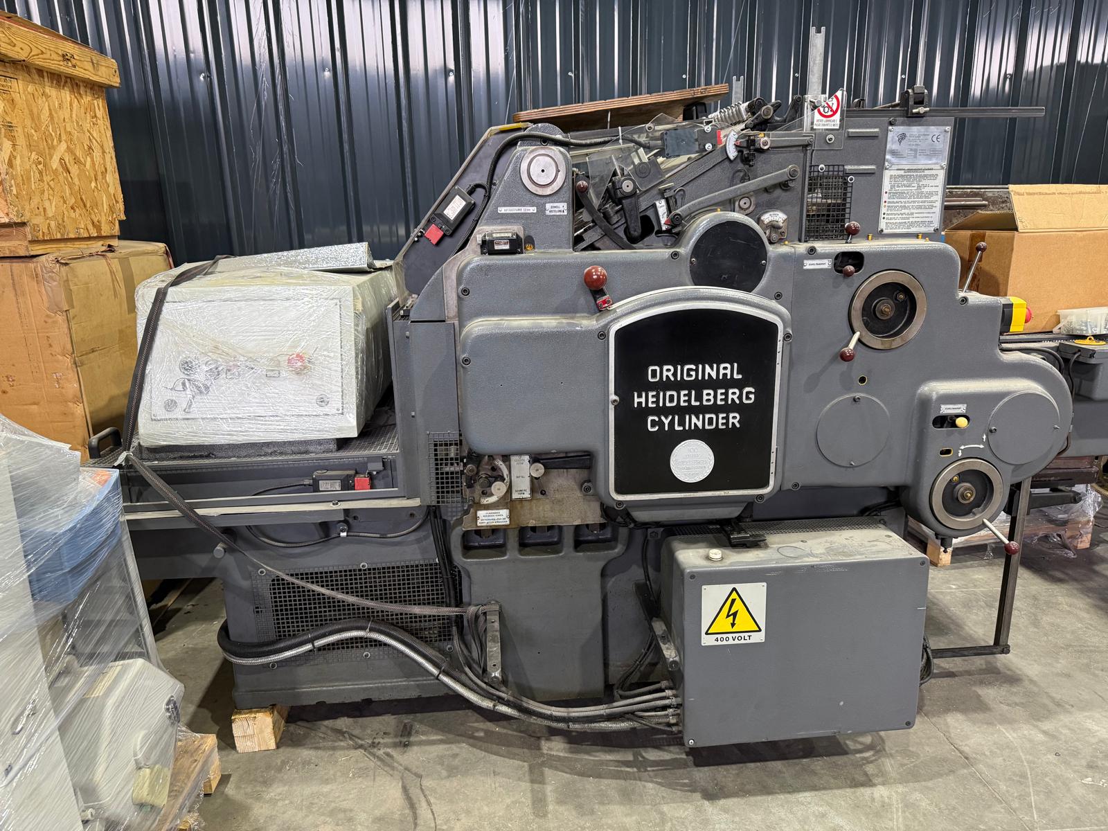 Heidelberg Cylinder S | 1958 (2018) - 2