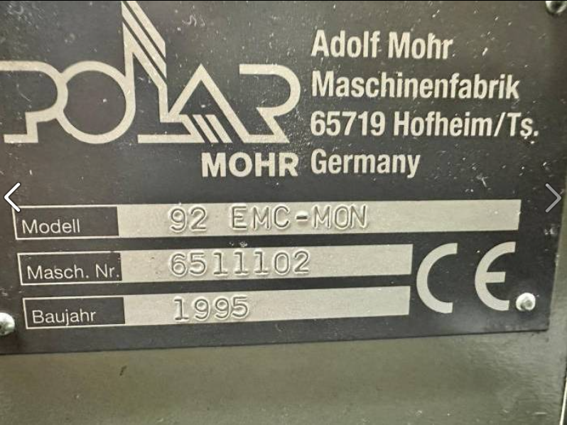 Polar 92 EMC- MONITOR | 1995 - 4