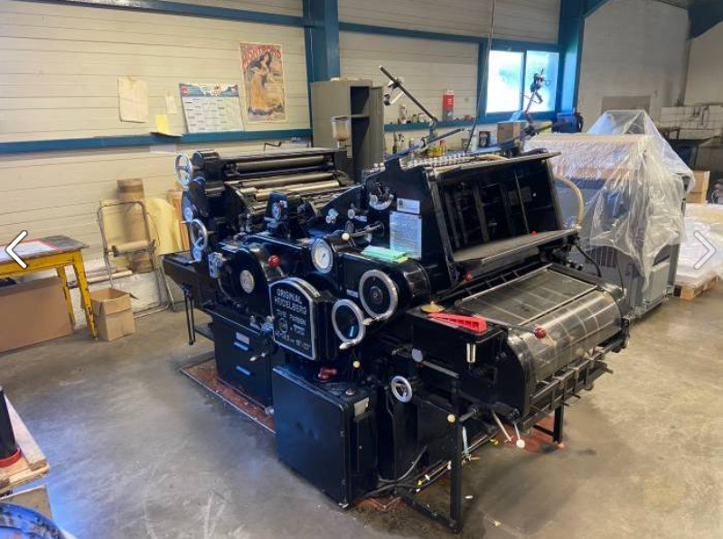Heidelberg Cylinder KSBAZ | 1965