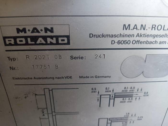 MAN ROLAND 202 TOB 1988 - 3