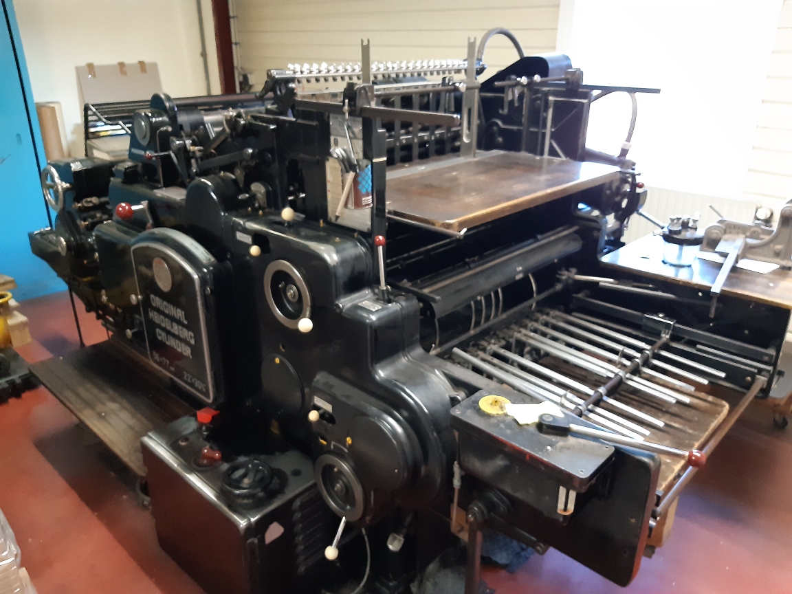 Heidelberg Cylinder SBG | 1962.