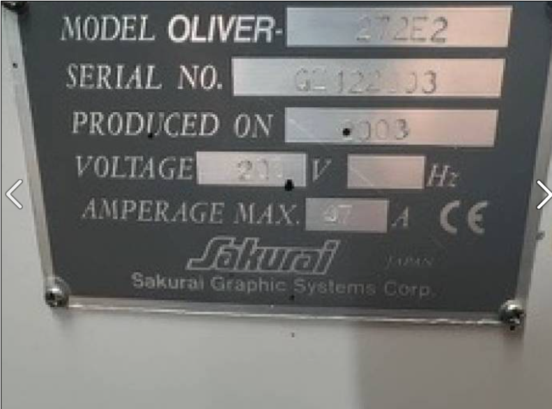 Sakurai Oliver 272 | 2003 - 6